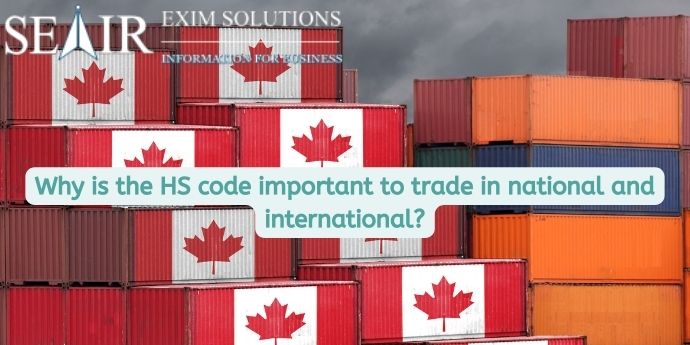 Why is the HS code important to trade in national and international?
