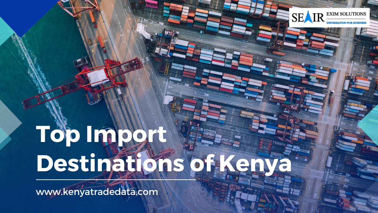 Top Import Destinations of Kenya