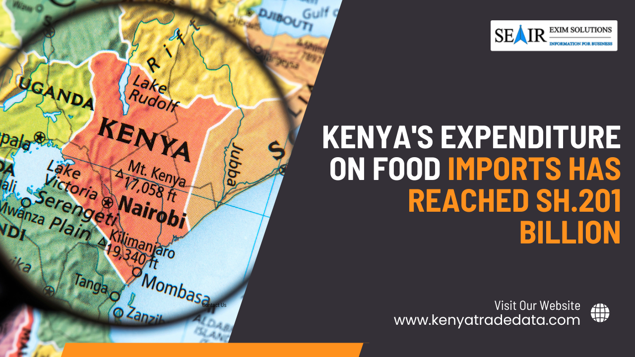 Kenya's expenditure on food imports has reached Sh.201Billion